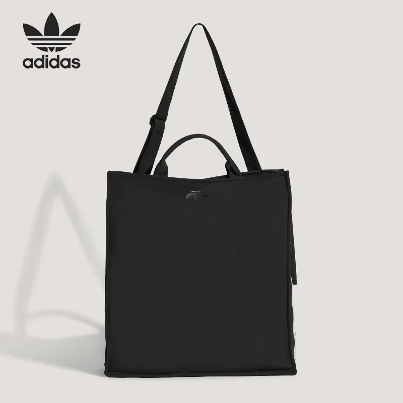 Adidas Clover Classic Messenger Bag, Unisex Daily Commuter Multi-pocket Travel Storage Shoulder Bag KW9638