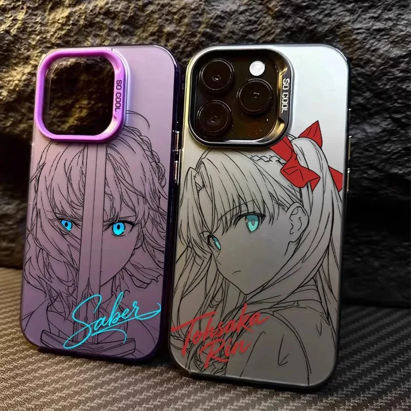Anime Fate Rin Saber Phone Case for Infinix Hot Note Zero 60i 60 50 40 30 30i 20 20s 12 12i Smart 10 9 8 7 6 5 Pro Plus 4G 5G