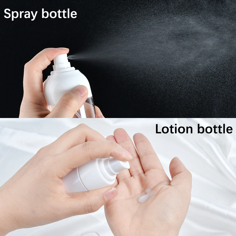 30/50/100ml Refillable Spray Bottles Alcohol Atomizer Mini Fine Mist Liquid Containers For Skin Care Makeup Travel Accessorie