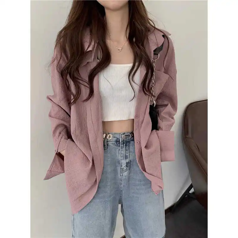 

Women's Summer New Style Sun Protection Long Sleeve Shirt Vintage Hong Kong Flavor Design Sensation Outerwear Coat