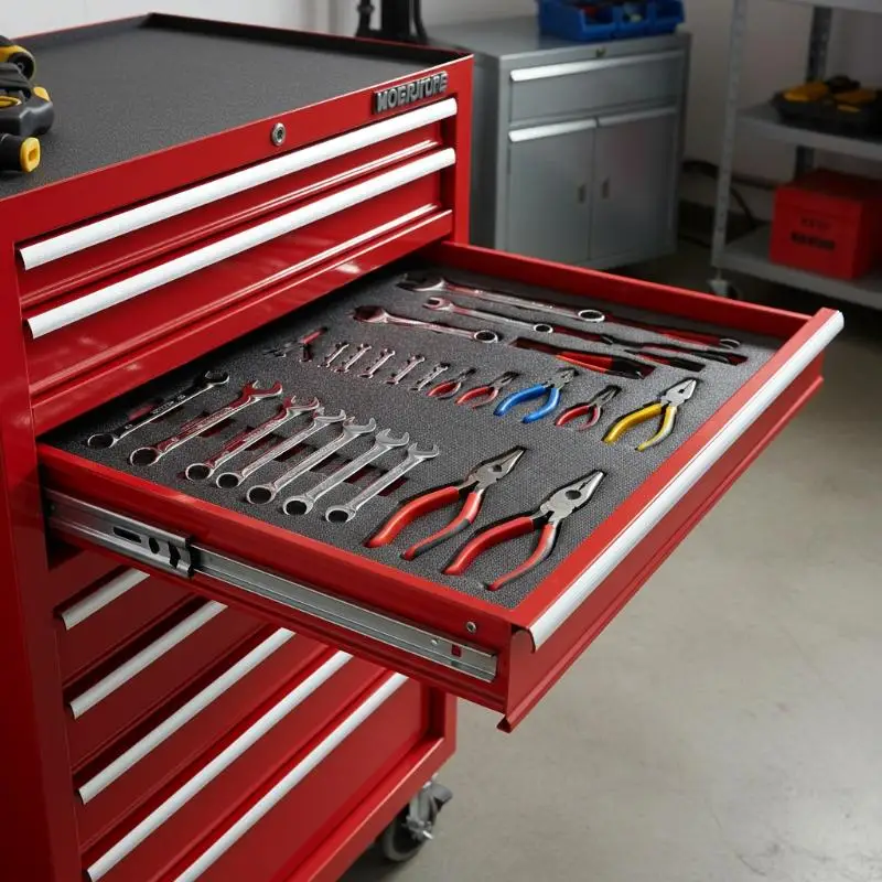 1Pcs Shockproof Red & Black Foam Insert Foam Tool Organizer Inserts For 48-22-8442 And 48-22-84432 Drawer Boxes