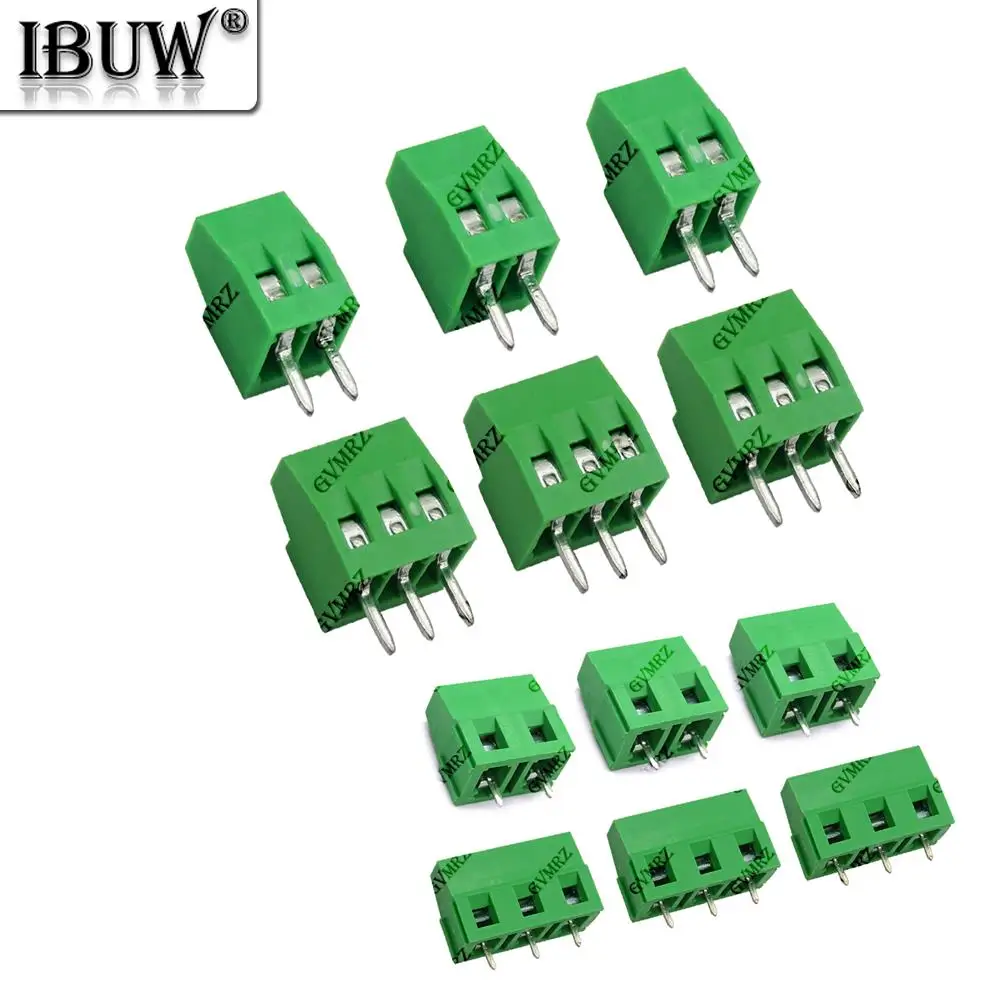 10pcs KF128 2.54mm 5.08 5.0 3.81 KF128 7.5 mm PCB Screw Terminal Block Connector for Wires 2P 3P 4P Terminal 7.5 mm