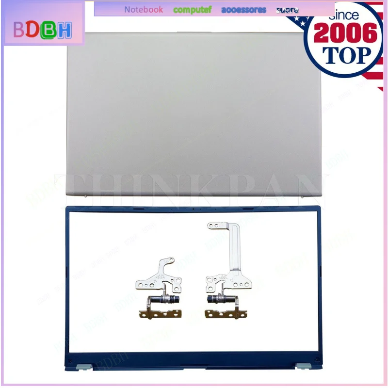 For ASUS VivoBook 15 X512 X512D X512F X512U LCD Back Cover Bezel Hinges Silver