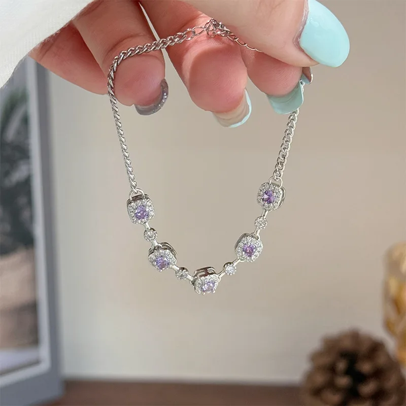 Luxury Natural Pearls Chain Bracelets for Women Colorful Rhinestone Zircon Link Adjust Bracelet Girl Wedding Jewelry
