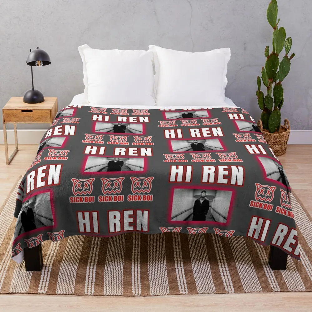

Hi Ren Sick Boi Throw Blanket Giant Sofa Extra Large Throw Loose Blankets