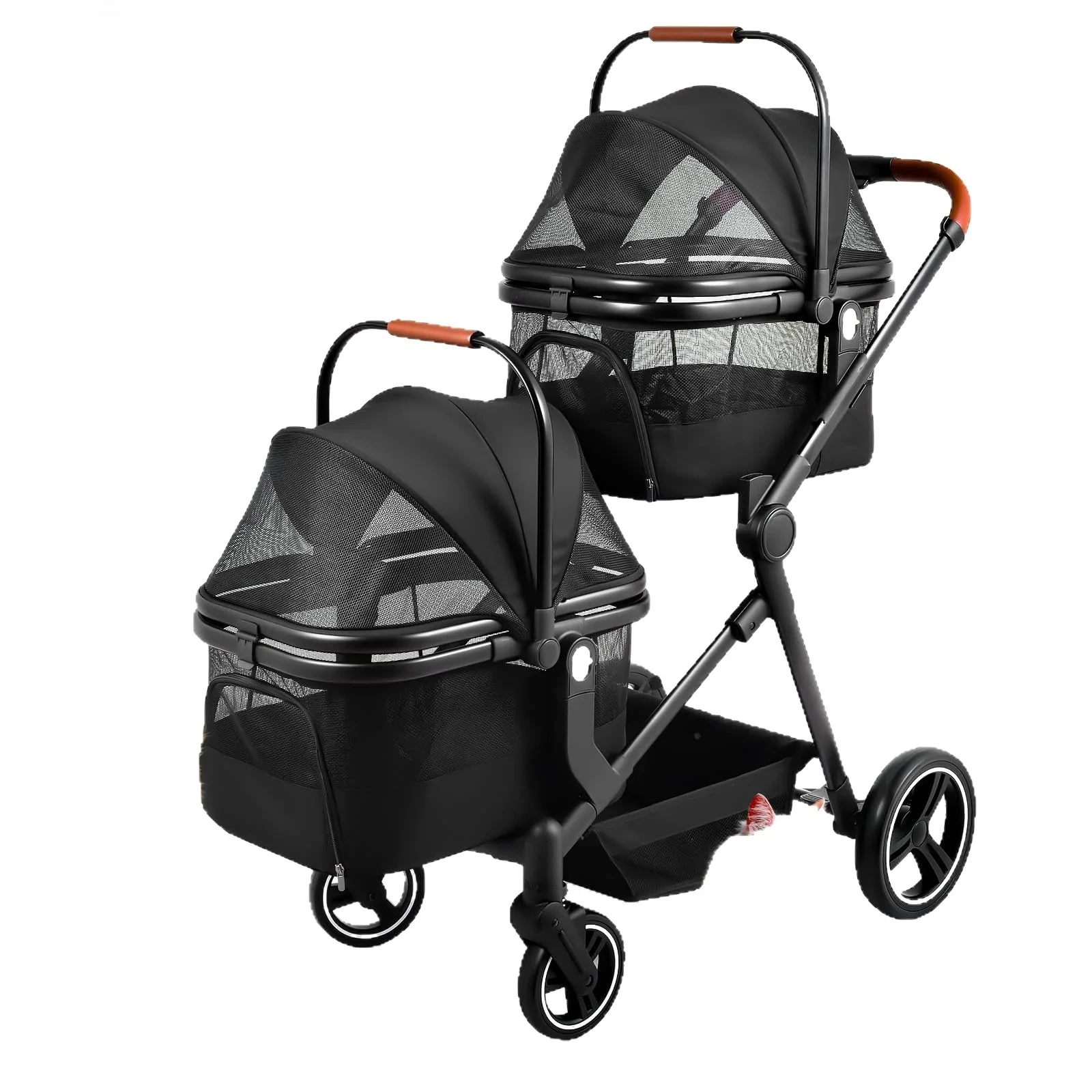 Çift Katmanlı Kiraz Çiçeği Pem - Pet Stroller Carrier incelemesi ve fiyatı