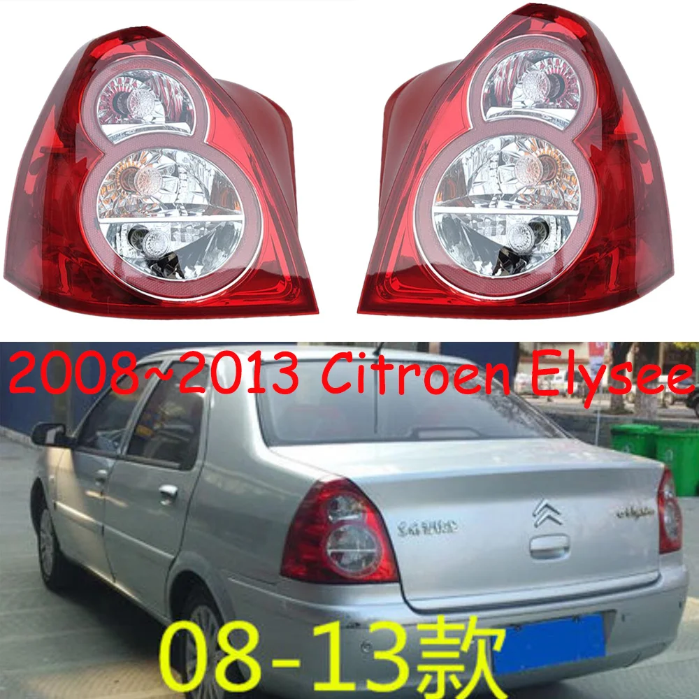 

1pcs car accessories bumper tail light for Citroen Elysee taillight Taillamp 2008~2013y car accessories for Elysee fog lamp