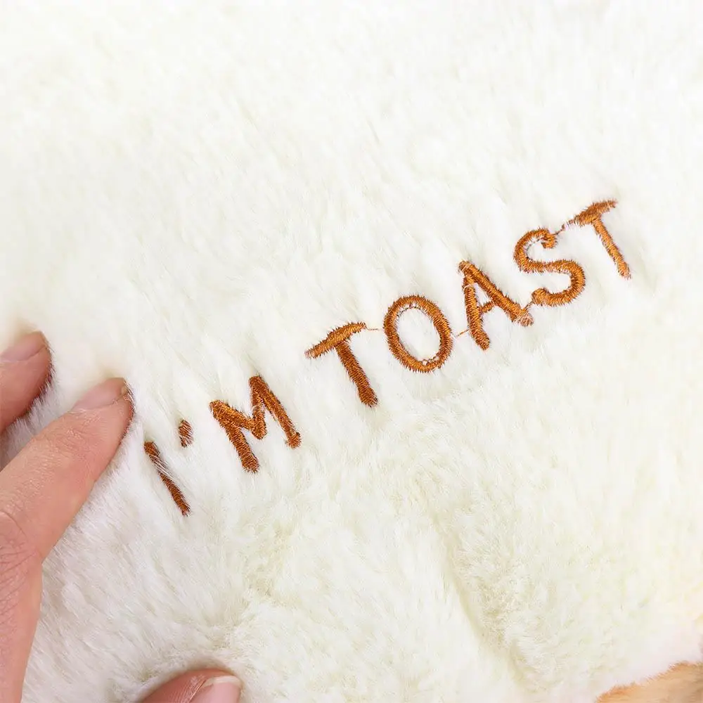 

Stuffed Home Decoration Simulation Toast Warm Hand Pillow Sleep Pillow Bread Pillow Stuffed Cushion