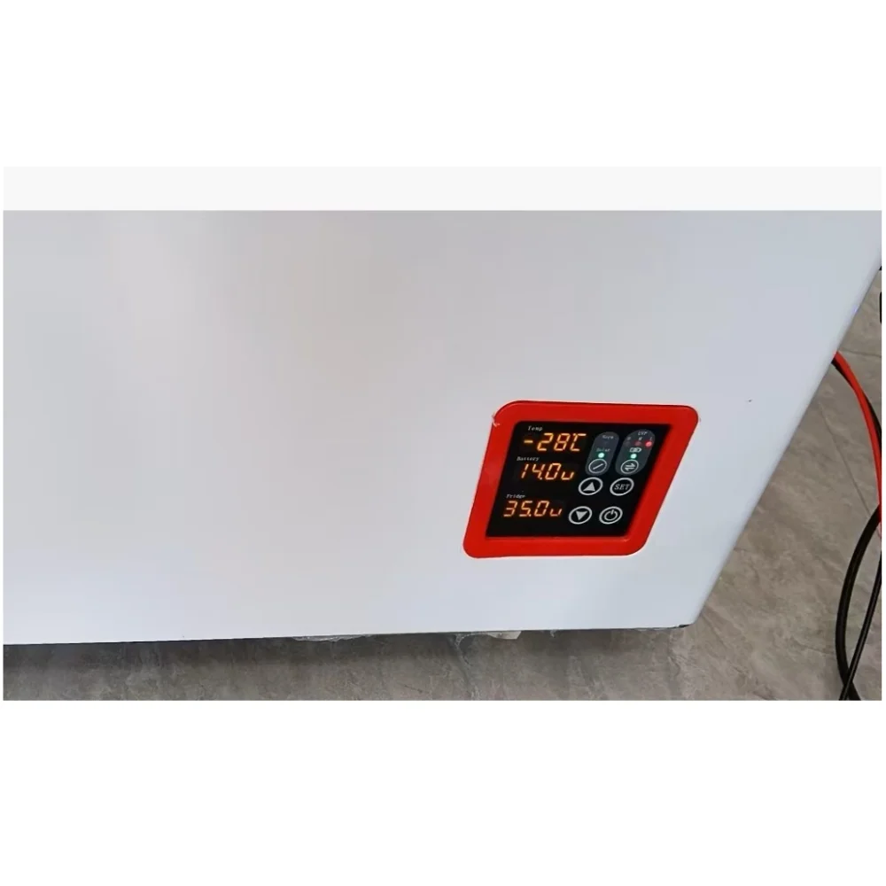 Paygo  Freezer 158L12V AC/DC Freezer Single Door Mechanical Compressor Ice Cream Solar Panel Direct Drive Deep Chest Freezers
