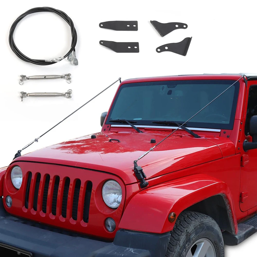 Limb Risers Kit for Jeep Wrangler JK 2007-2018 Obstacle Rope Through the Jungle Protector Obstacle Eliminate Rope