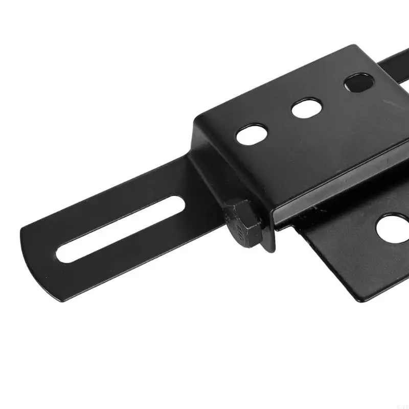 M76E Universal Motorcycle License Plate Tail Light Holders Metal Bracket with Multiple Mounting Holes for Easy Installation