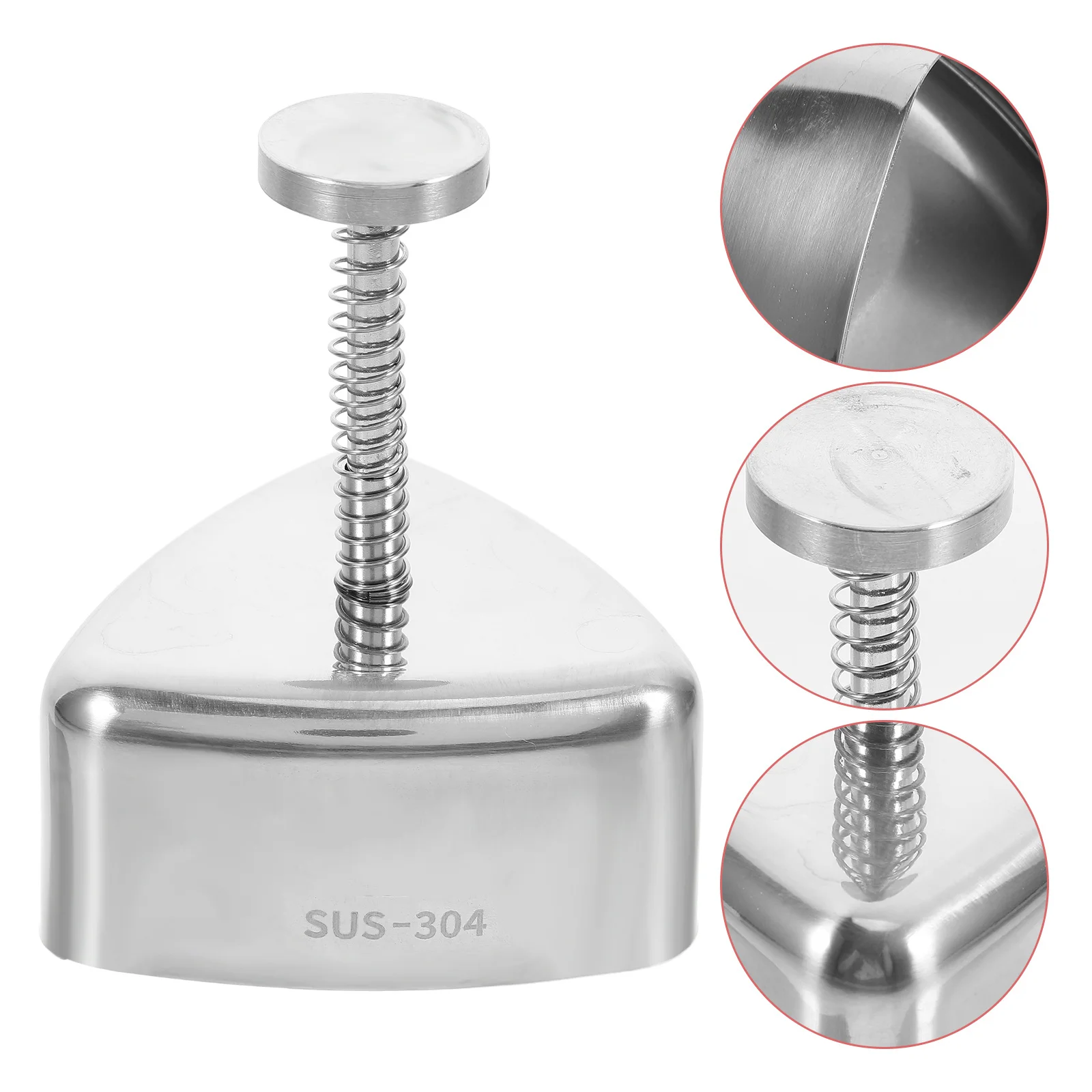 

Stainless Steel Onigiri Mold Triangle Rice Ball Maker Kitchen Gadget Rice Ball Making Mold DIY Kit Onigiri Maker