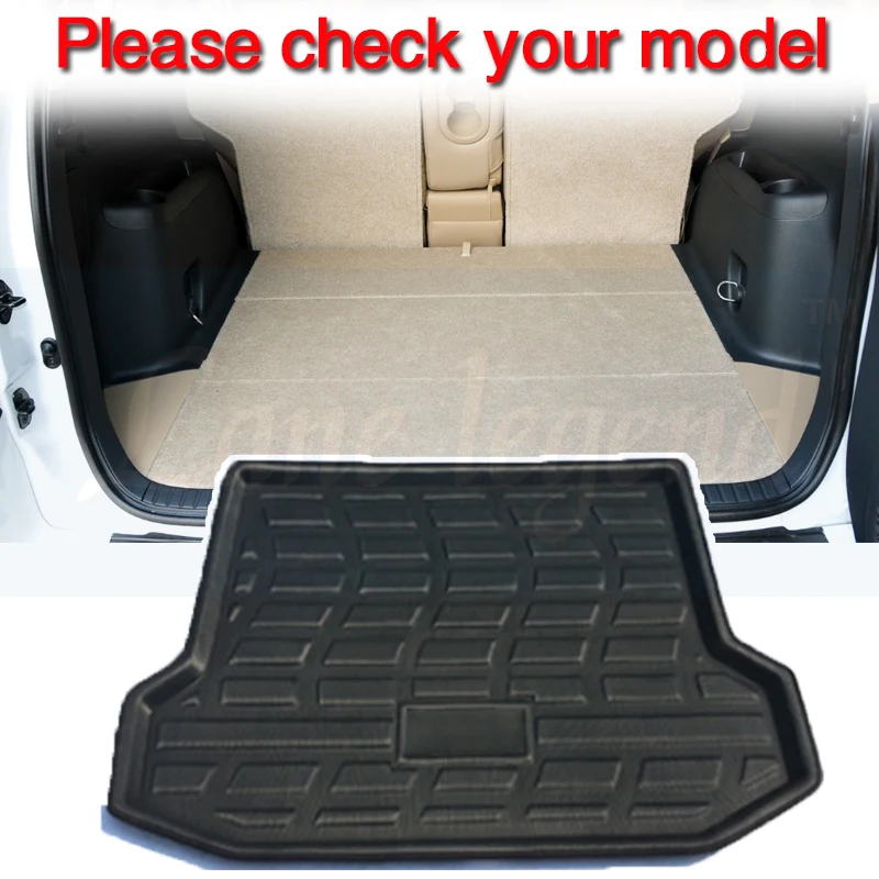 Accessories For Toyota RAV4 RAV-4 5Seater 2006 - 2012 Rear Trunk Tray Cargo Boot Liner Mat Floor Carpet 2007 2008 2009 2010 2011