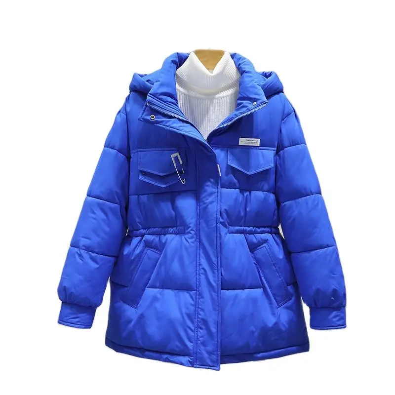 

Women Down Cotton Jacket 2023 Women Winter Coat Jacket Warm Down Cotton Parkas Female Hooded Coat Jackets Schoolgirl Winter Coat