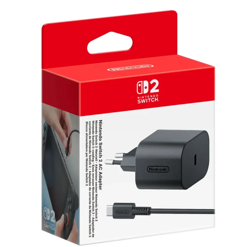 adaptador de corriente para nintendo switch 2  nintendo switch y nintendo switch lite