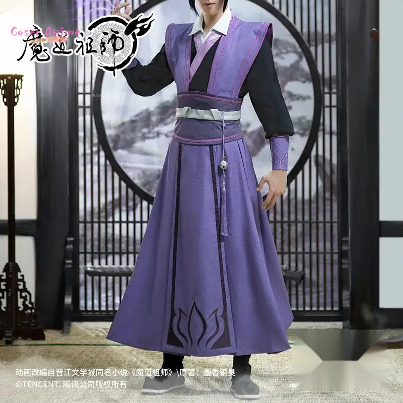 

【Coser】Game MoDaoZuShi JiangCheng Cosplay Costume Uniform Halloween Party for Women Men Carnival Props