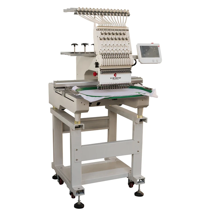 Yeshi Offer Free Video Guide 16 Languages 9/12/15 Needles Commercial Computerized Embroidery Machine