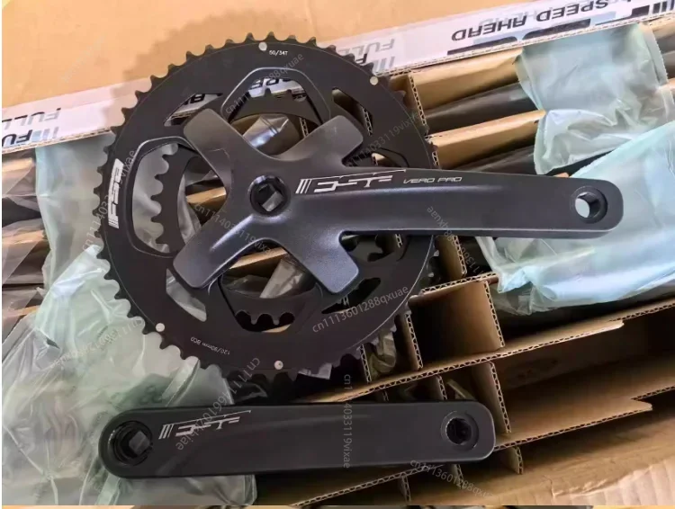 

Комплект шатунов FSA VERO PRO Square Taper для гравийных велосипедов, 50/34T, 48/32T, 170/172.5 мм, JIS Square Taper, 120/90 BCD, 9-11 скоростей