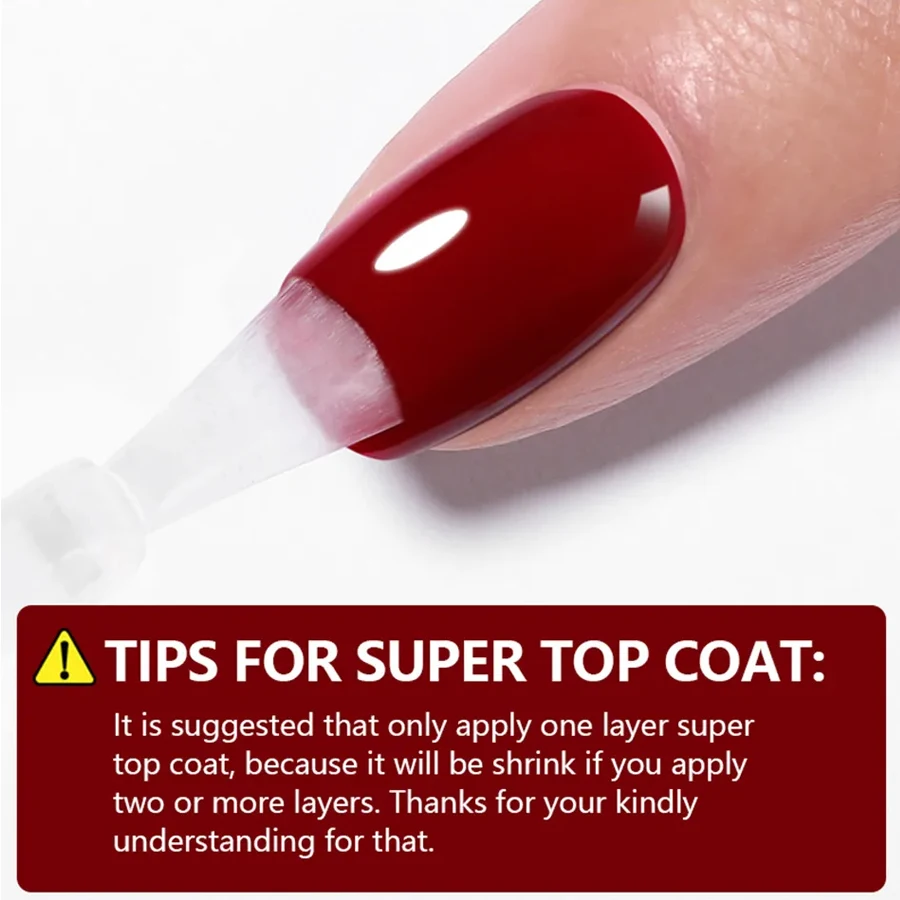 1/2pcs Base Coat Top Coat And Reinforcement For Nails,Long Lasting Clear Rubber Coat LED UV Strengthen Nails High Top Finish Gel