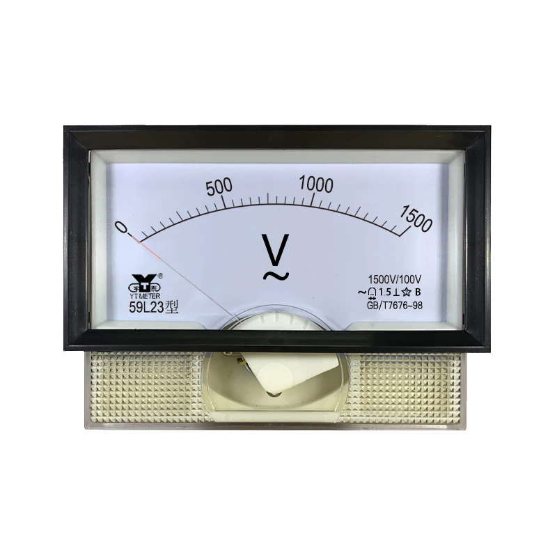 59l23 Intermediate frequency voltmeter 1000v/100V 2500V 3000V Pointer ac1000hz 59L19