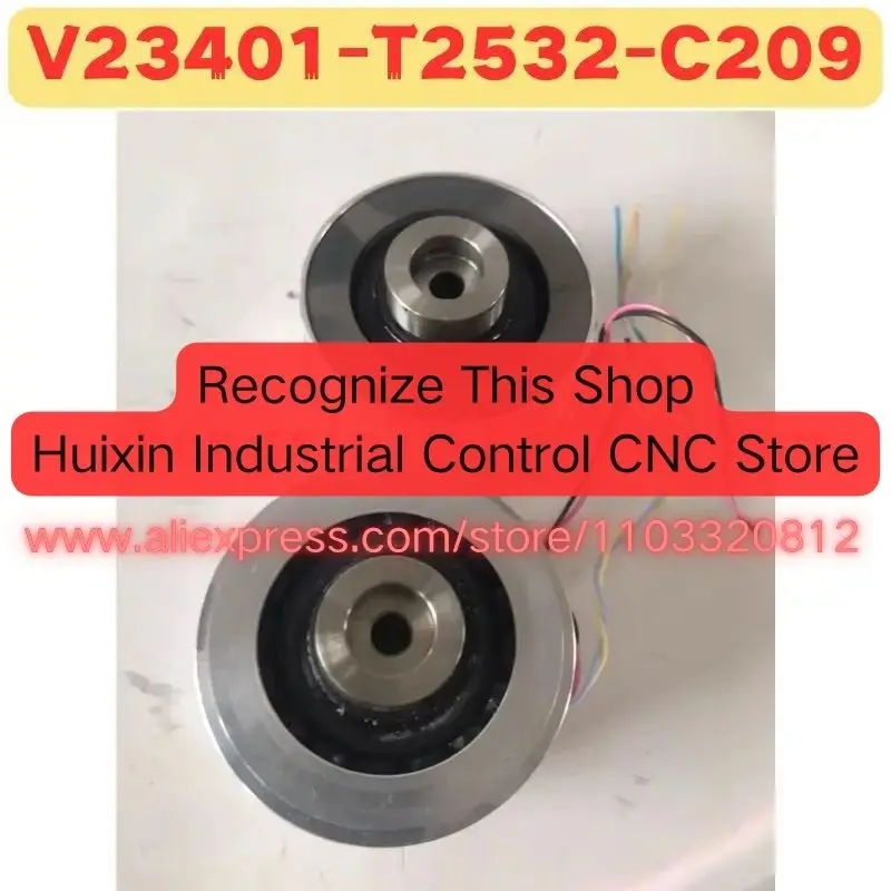 Latest Quotation Used Encoder V23401-T2532-C209 V23401 T2532 C209 Normal Function Tested OK
