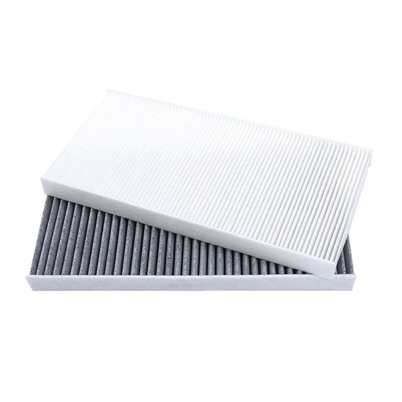 2PCS Car Air Filter Air Conditioner Cabin Filter With Activated Carbon Replacement For VW ID4 ID.4X ID.4 Crozz SUV 2020-2023