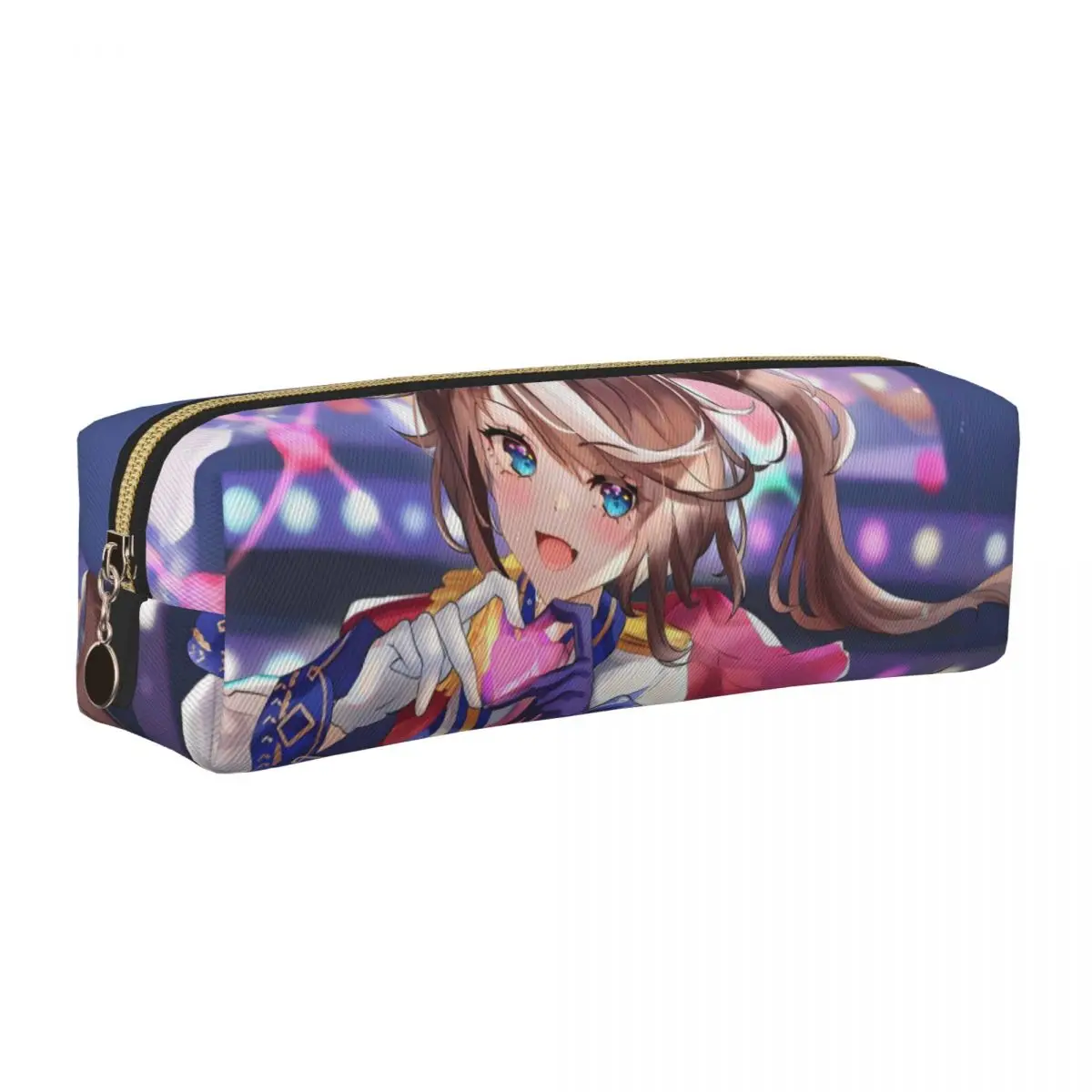 

Lovely Umamusume Pretty Derby Anime Pencil Case Pencilcases Pen for Girl Boy Big Capacity Bags School Supplies Gift Stationery