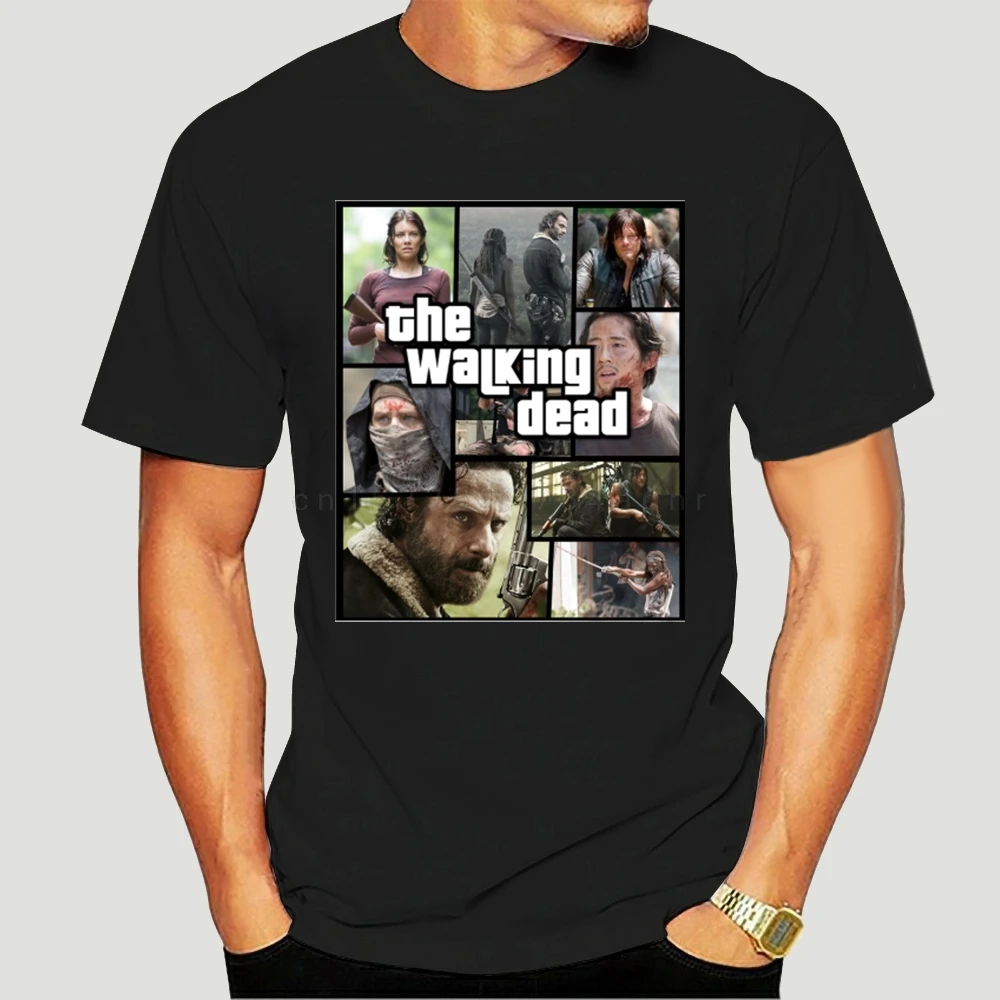 The Walking Dead Season 7 Rick Grimes Daryl Dixon Neegan AMC S KIDS T Shirt