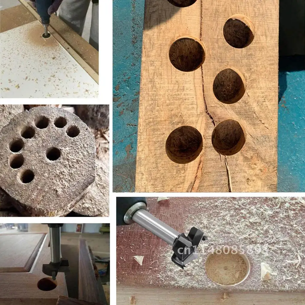 Furniture Hole Hole Drilling Saw Auger Opener Woodworking Hinge Alloy Steel Wooden Drill Bit