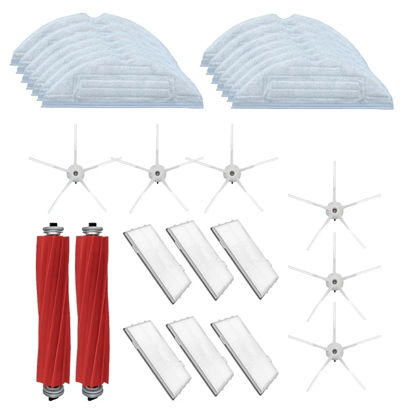 Adecuado para Roborock Robot de barrido repuestos S7 T7S T7splus Cepillo Lateral cepillo principal rodillo cepillo trapo fregona