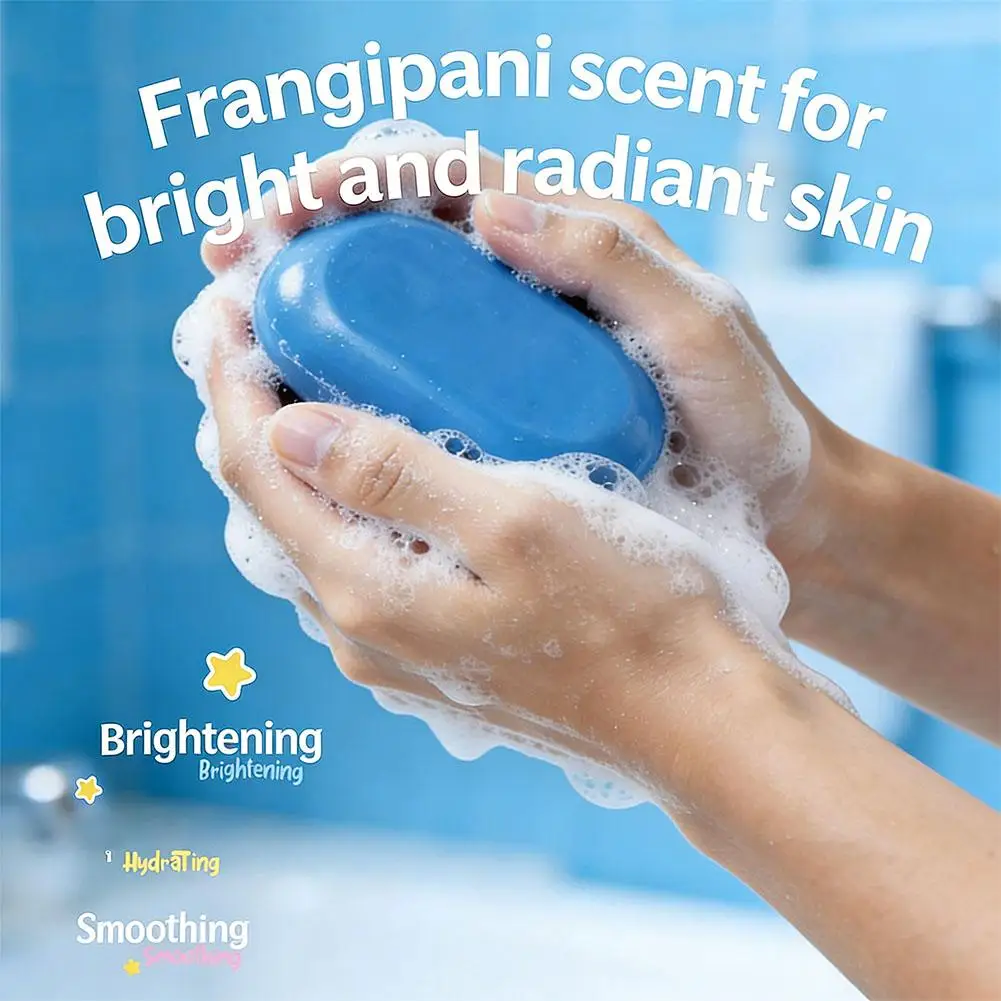 Blue Soap for Skin Cleansing And Moisturizing - Deeply Cleansing Refreshing Oil Control Purifying Gentle on Skin
