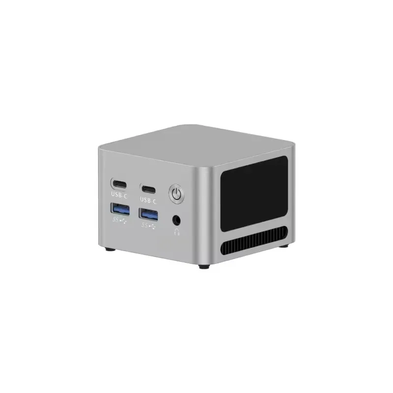 AittactSuper Mini Firewall PC M1 AMD Ryzen 3 5425U 4x2,5G LAN i226-V 8GB LPDDR4 Mini ordenador de bolsillo para juegos Proxmox pfSense ESXi