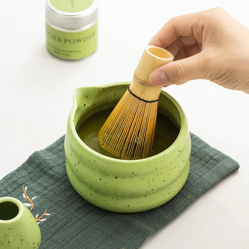 Imagem -03 - Conjunto de Ferramentas Japonês Matcha Conjuntos de Tigelas de Cerâmica Ferramentas de Alto Grau Acessórios Completos Colher e Colher 2024