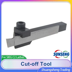 8mm & 10mm Parting Off Tool Holder with Parting Blade SIEG S / N: 10145 Cut-off tool and cutting blade