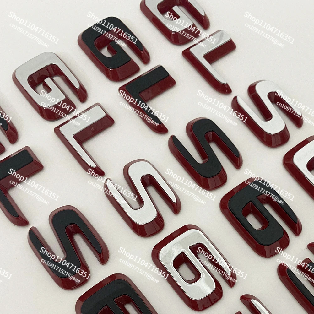 Подходит для GLS63 GLS63S, значок логотипа багажника, модифицированный гибридный логотип AMG