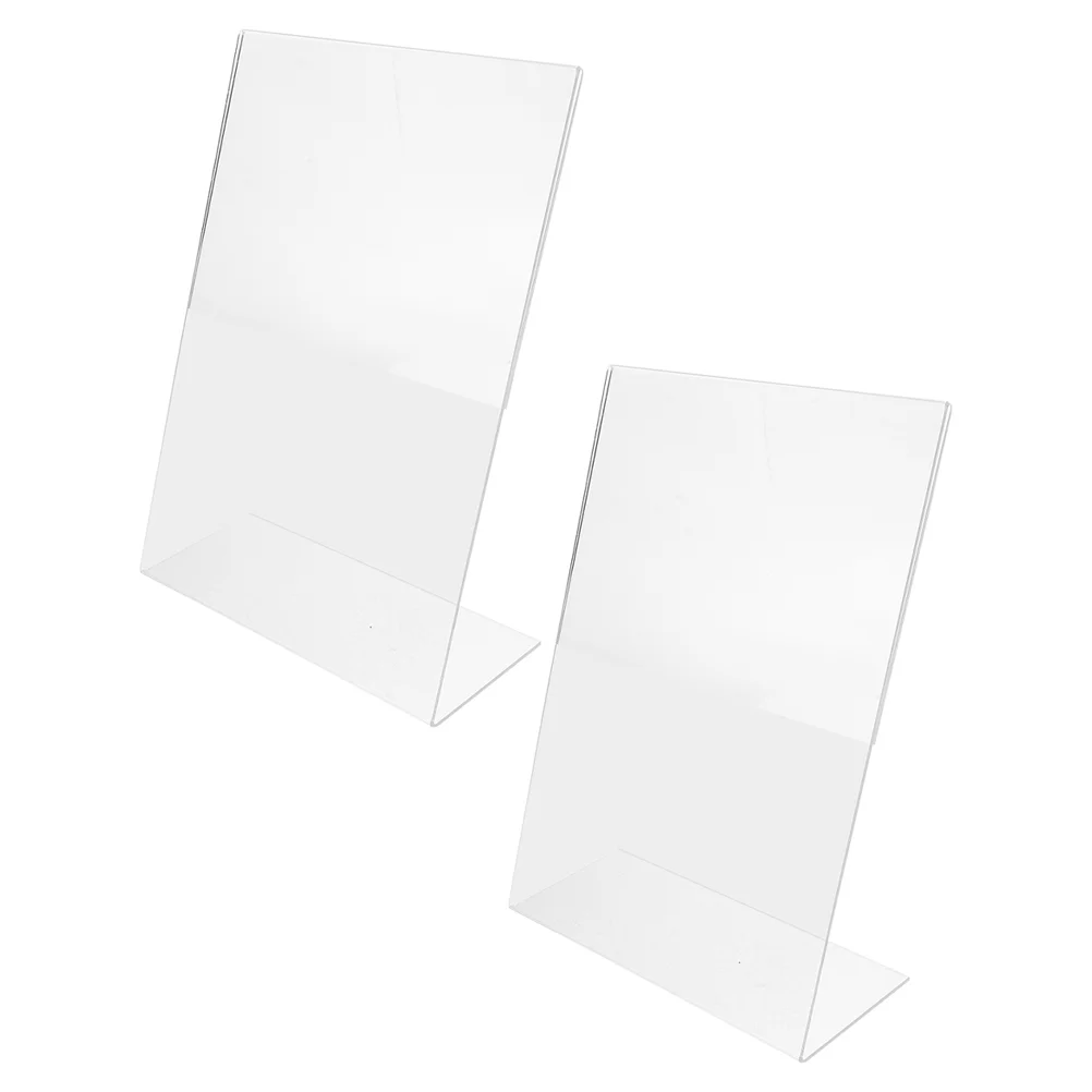 

2 шт., прозрачные настольные витрины для карт