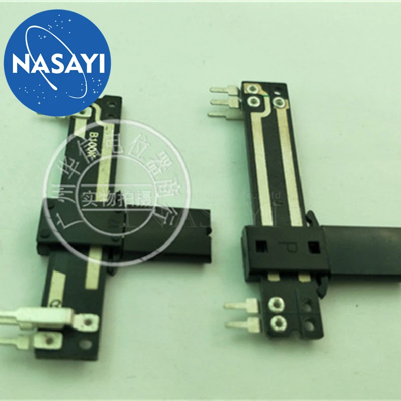 

5pcs/lot Stock SC-308N B100K with a total length of 5 cm single slide straight slide potentiometer 5 feet