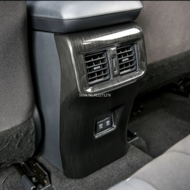 

Для Toyota RAV4 XA50 2019 2020 2021 2022 2023 2024 гибридная задняя крышка кондиционера автомобиля, задняя розетка, внутренняя крышка, аксессуары