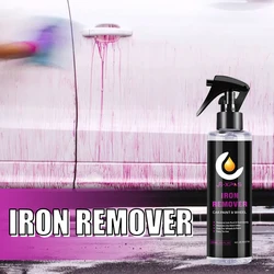 Car Paint & Wheel Iron Particles Powder Cleaning Super Rust Dust Remover Spray Metal Surface Defender Auto Rim Cleaner