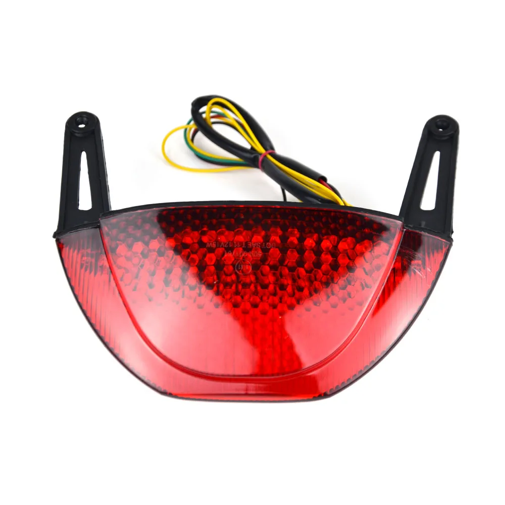 For Honda CBR600RR CBR 600 RR 2007 2008 2009 2010 2011 2012 Rear Tail Light Brake Turn Signals Integrated Motorcycle LED Light