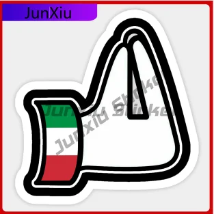 

Italian Hand Gesture Italia Cool Car Laptop Window Bumper Waterproof Vinyl Decal Decoration Trendy Funny Aesthetic Trendy