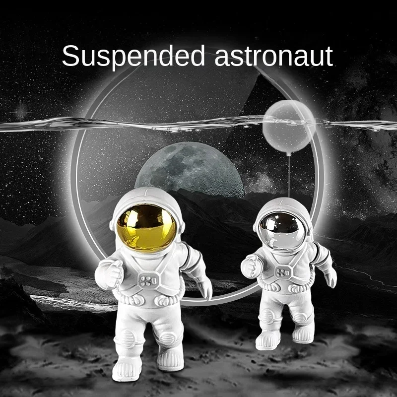 Aquarium Ornamente schwimmende Dekoration Simulation Astronaut Action figur Ornamente Landschafts bau Aquarium Float Unterwasser welt