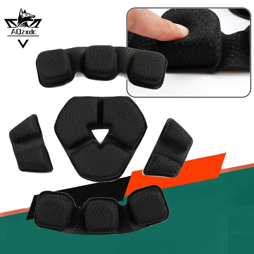 

AQzxdc Tactical helmet Sponge Padding Lining Heat Absorption Ventilation High-Elastic Memory Foam Padding Easy to Replace Clean