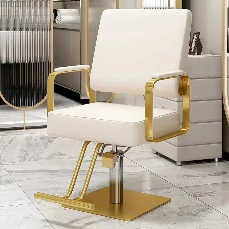 Simplicity Luxury Barber Chair Hair Shop Italian Luxury Simple Luxury Salon Barber Chair Retro Fashion Sillas Home Furniture