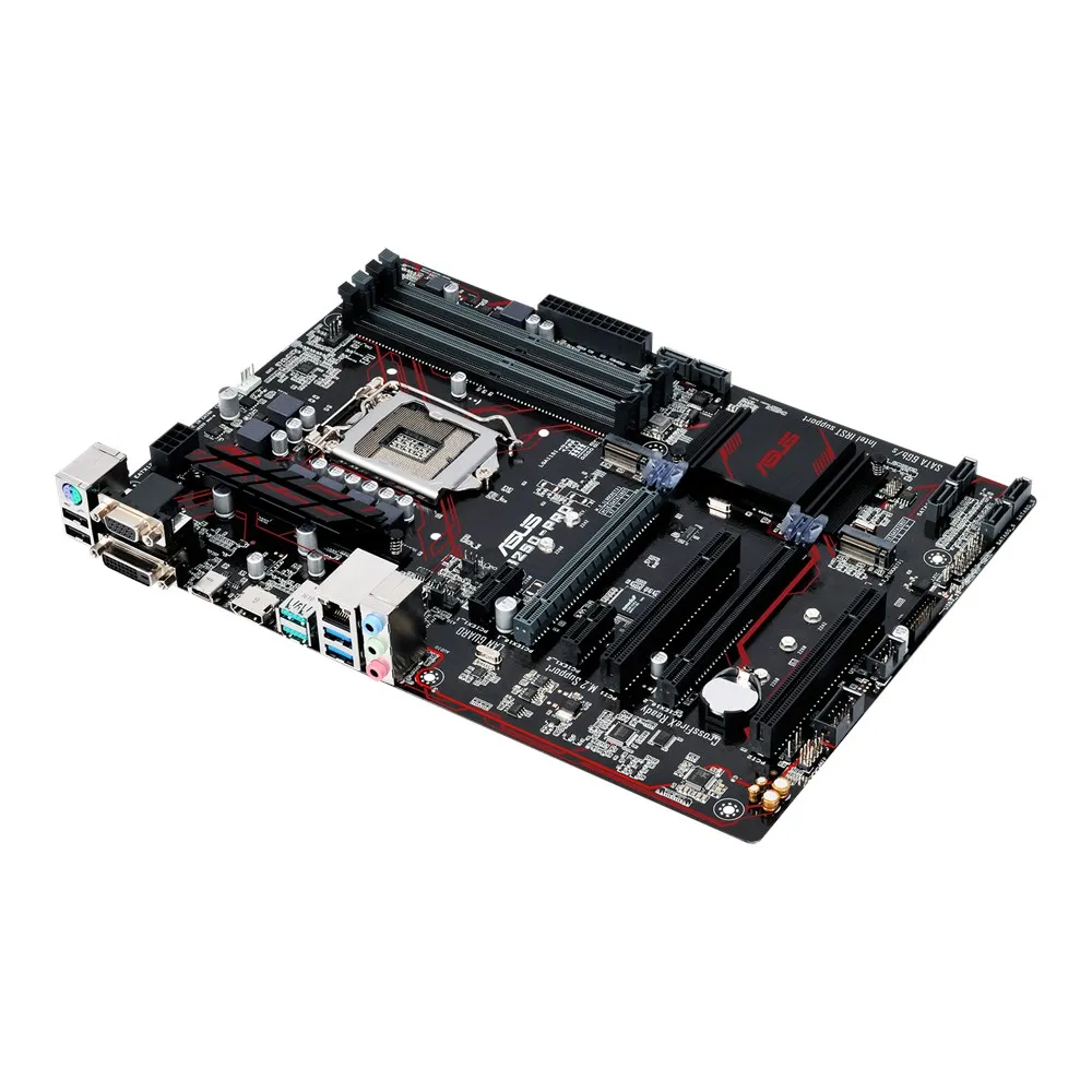 Imagem -03 - Asus-placa-mãe Intel B250-pro Intel B250 Lga 1151 I36100 I5-6500 7400 7700 Cpu Ddr4 64gb Pci-e 3.0 M.2 Atx