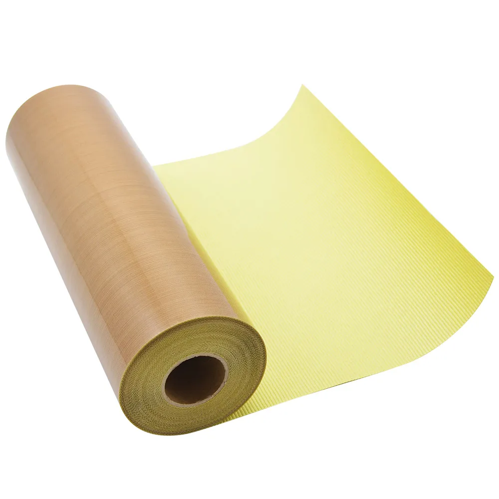US Stock CALCA 36 in x 90 ft 5 Mil Heat Press Cover Sheet Self-Adhesive PTFE Coated Fiberglass Fabric 1 Roll