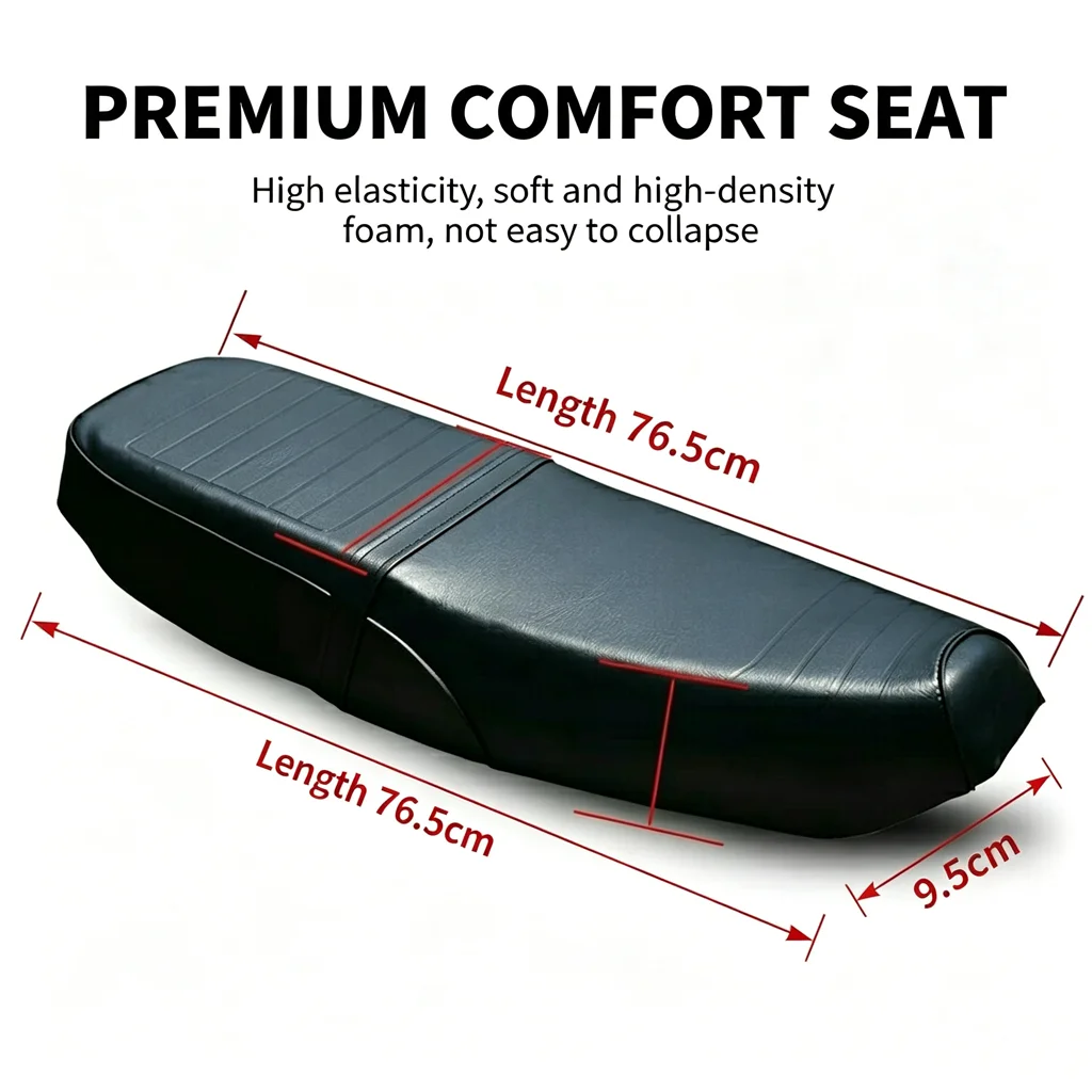 Motorcycle Seat for DY100 GN5 C100 HJ100 WAVE100/110 for Honda Sundiro Jialing Dayun Lifan Dayang Motorbike Replace Cub Saddle 5