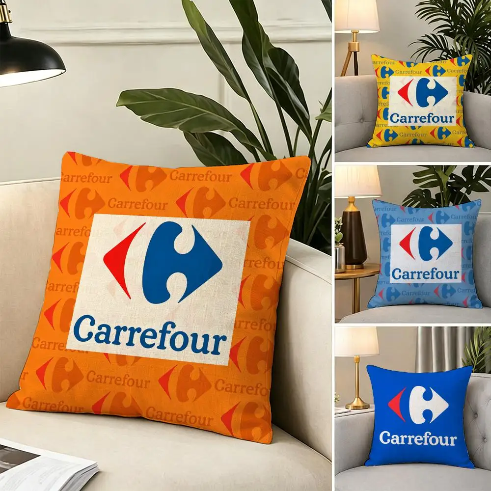 Funda de cojín P-Carrefours, tela suave para decoración del hogar, funda de almohada, funda de cojín, almohada para sofá, hogar