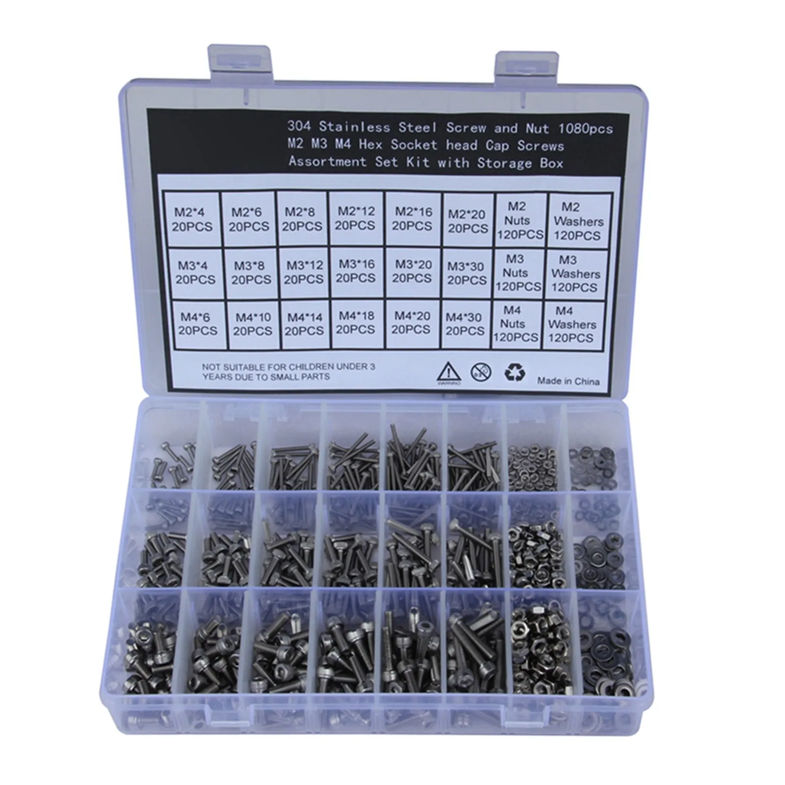 screw nut set socket head screw socket screw screw nut washer set