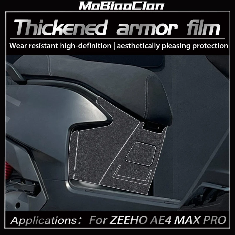 

﻿ Для ZEEHO AE4 MAX/Pro ae4 max pro 2025, утолщенные наклейки для мотоцикла, защитная пленка, наклейки, модифицированные аксессуары